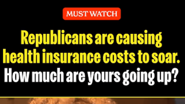 No one should have to choose between affording their health care or putting food on the table—yet here we are, thanks to Republicans.