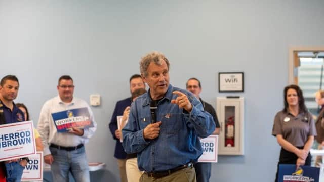 Republicans and Independents back Sherrod Brown as early voting begins