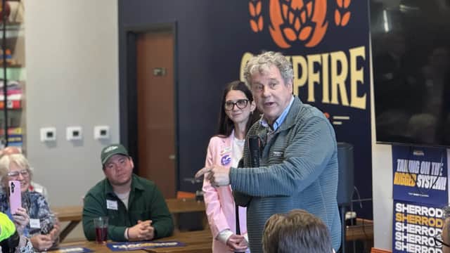Sherrod Brown reprises an anti-war message in Ohio’s U.S. Senate race