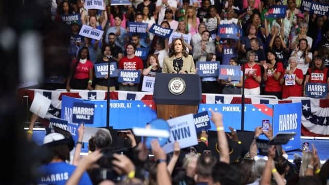 Trump and Harris, with starkly different records on labor issues, are both courting union voters
