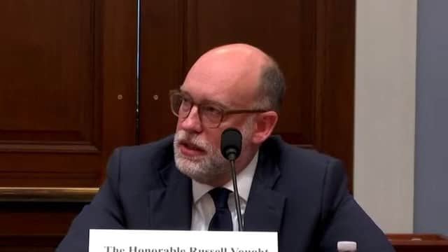 Trump’s budget director defends ‘out of whack’ defense spending boost to skeptical Dems
