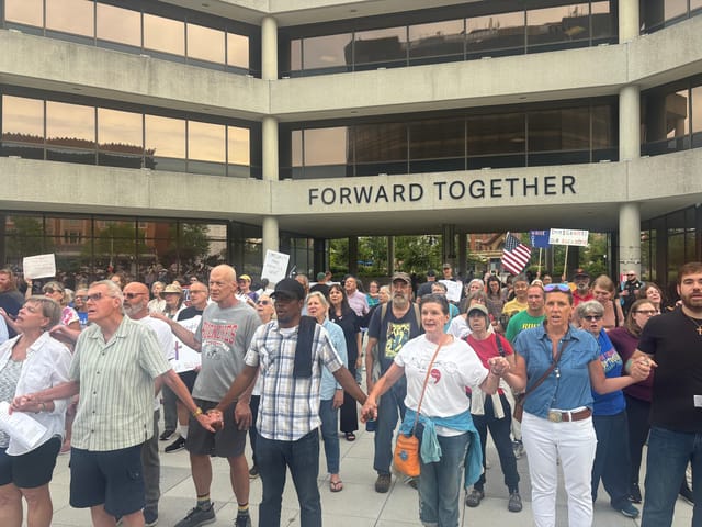 Ohioans rally to support Haitians living with temporary protected status after Supreme Court ruling