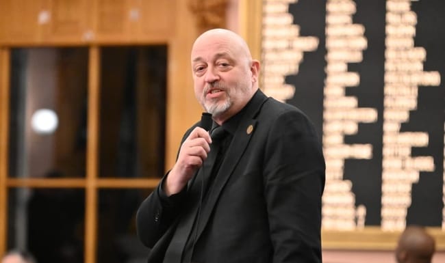 State Rep. Gary Click on the Ohio House floor. (Photo courtesy Ohio House website)