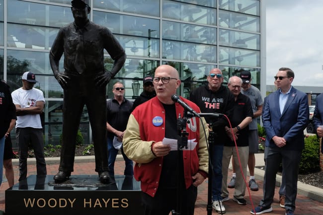 Ohio State wrestler and Dr. Strauss survivor, Mike DiSabato.