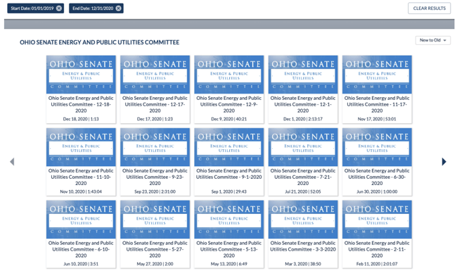 A September 2026 review of the Ohio Channel archive did not locate Randazzo’s April 2, 2019 confirmation hearing.