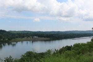 Ohio River The Ohio River on July 7, 2026. (Photo by Megan Henry, Ohio Capital Journal).