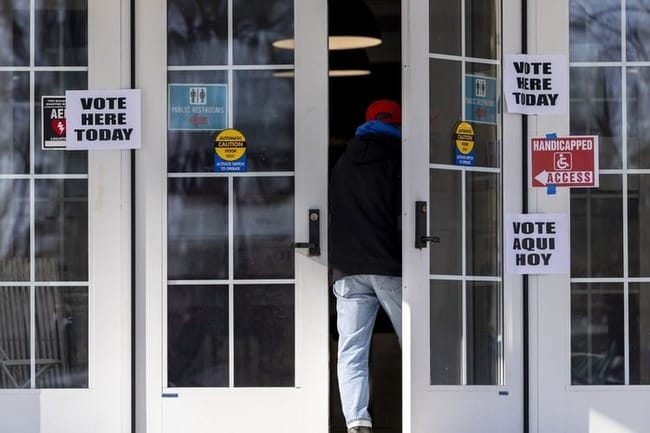 The first day of early voting in the special primary election at Watsessing Park Community Center in Bloomfield, New Jersey, on Jan. 26, 2026. (Photo by Anne-Marie Caruso/New Jersey Monitor)
