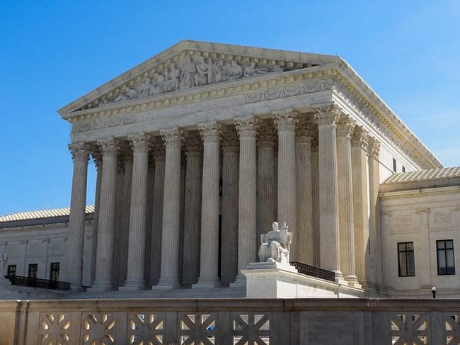 The U.S. Supreme Court on April 9, 2026. (Photo by Ashley Murray/States Newsroom)