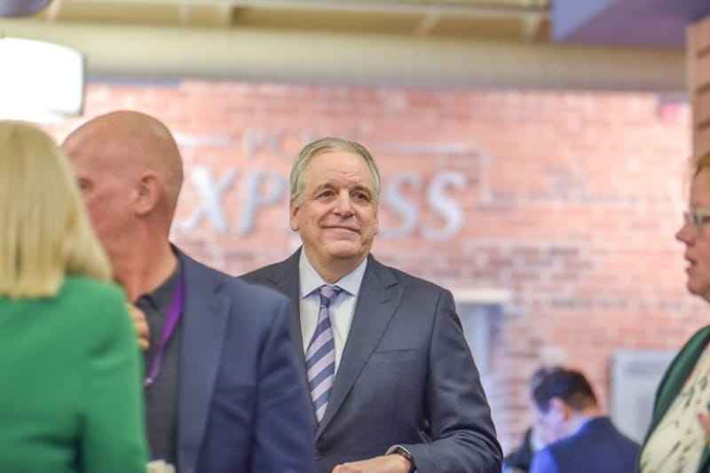Rhode Island Democratic Attorney General Peter Neronha in Providence earlier this year. Rhode Island is one of 25 Democratic-led states plus the District of Columbia that have sued the Trump administration over its new work requirements for people who get their health insurance through Medicaid. (Photo by Christopher Shea/Rhode Island Current)