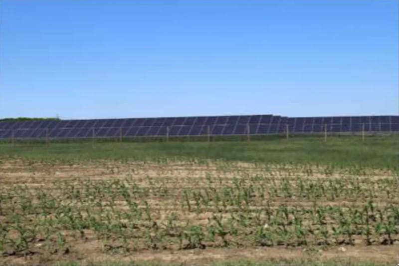 A rendering of what Oak Run Solar would look like created by its developers included in court documents. Credit: Ohio Supreme Court
