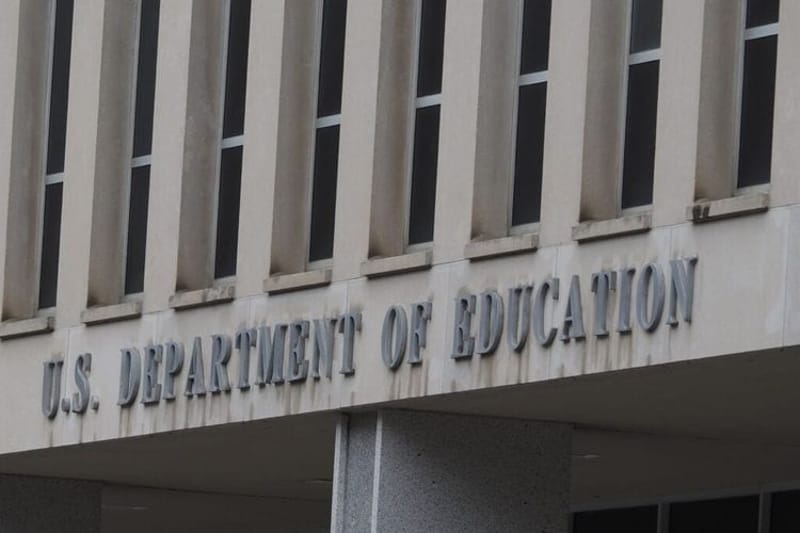 The U.S. Department of Education on Feb. 20, 2026. (Photo by Shauneen Miranda/States Newsroom)
