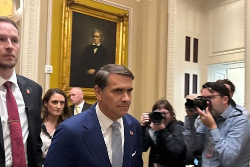 Todd Blanche at the U.S. Capitol in Washington, D.C., on May 21, 2026. (Photo by Shauneen Miranda/States Newsroom)