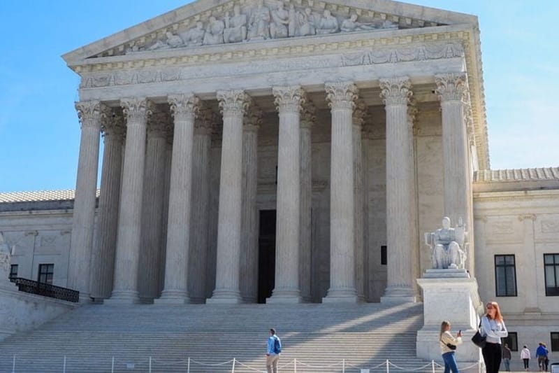 The U.S. Supreme Court, pictured on April 9, 2026. (Ashley Murray/States Newsroom)