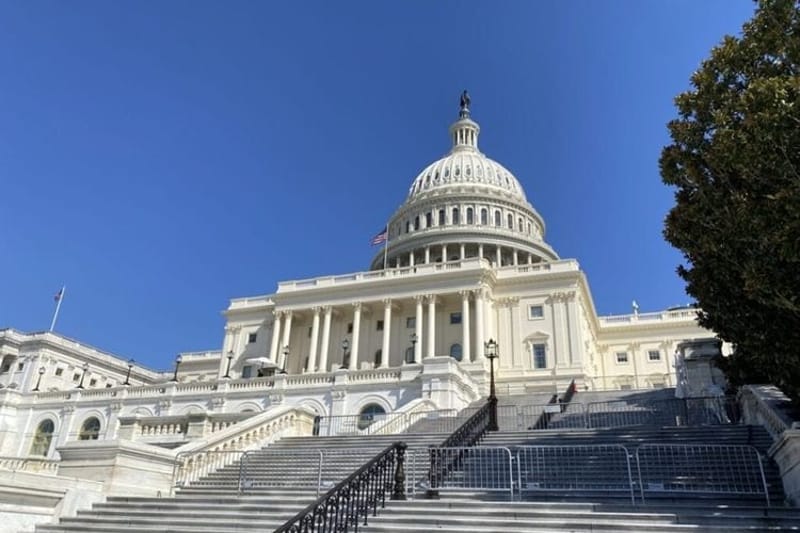The U.S. Capitol is pictured on March 14, 2024. (Photo by Jennifer Shutt/States Newsroom)