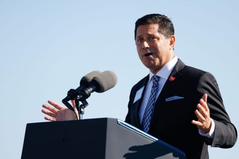 President and CEO of JobsOhio J.P. Nauseef. (Photo by Graham Stokes for the Ohio Capital Journal. Republish photo only with original story.)