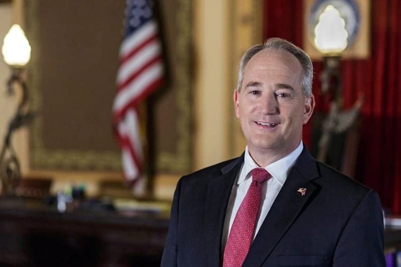 Ohio Auditor of State Keith Faber. Official photo.
