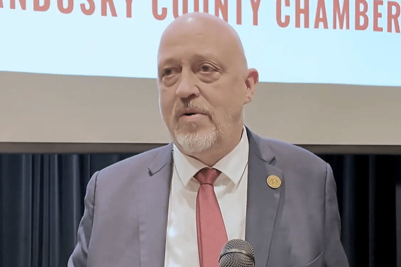 State Rep. Gary Click (R-Vickery). Screenshot via Digital Ridge Marketing LLC / Sandusky County Chamber of Commerce Legislative Committee.