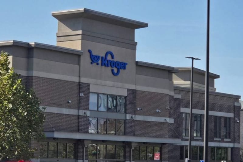 A Kroger store in Columbus, Ohio. (Photo by Marty Schladen/Ohio Capital Journal)
