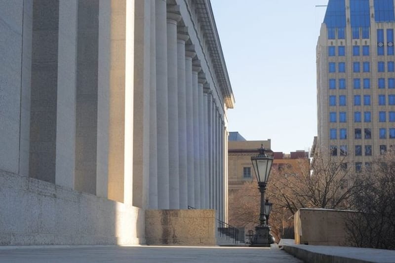 The Ohio Statehouse. (Photo by Jake Zuckerman, Ohio Capital Journal.)