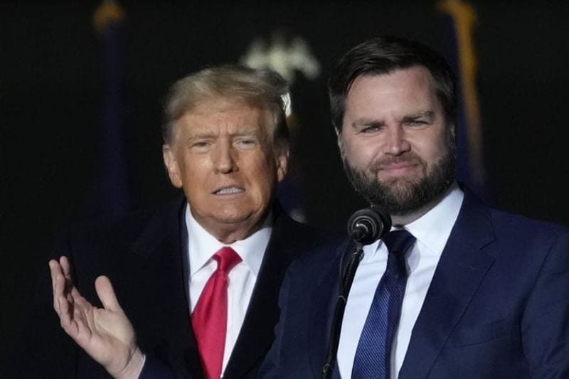 U.S. President Donald Trump and Vice President JD Vance. (Photo by Drew Angerer/Getty Images)
