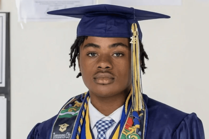 Pierre Damas Bel, a Wright State University student, reportedly walked in front of a semi-truck on Interstate 70 on Monday after being bullied by his classmates for wearing an ankle monitor, according to his family. (Photo: @Pierre_d_bel_7/Instagram)