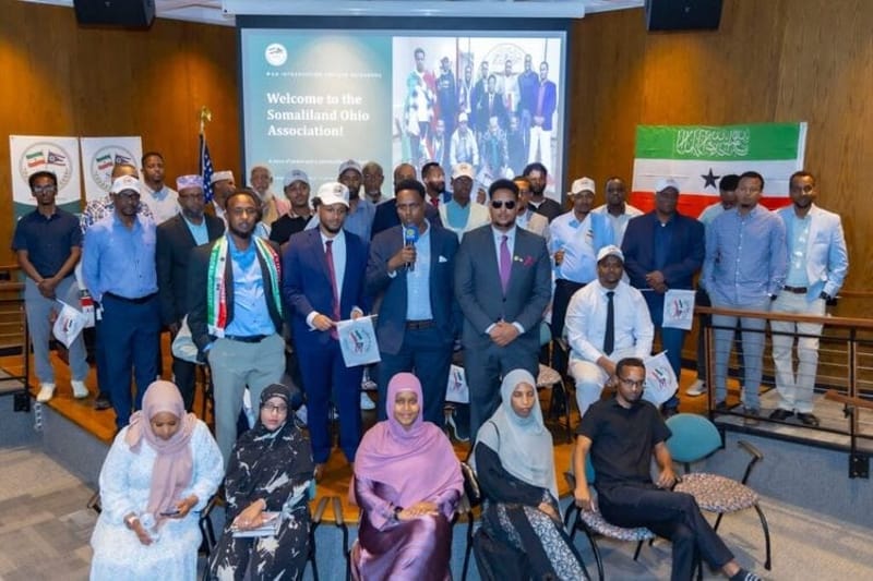 Members of the Somaliland Ohio Association. (Photo provided.)