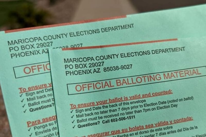 The U.S. Department of Justice asked the Supreme Court on Tuesday to take up a case casting the Republican National Committee against a host of Democratic and voting rights groups over voting restrictions in Arizona. (Photo by Jim Small/Arizona Mirror)