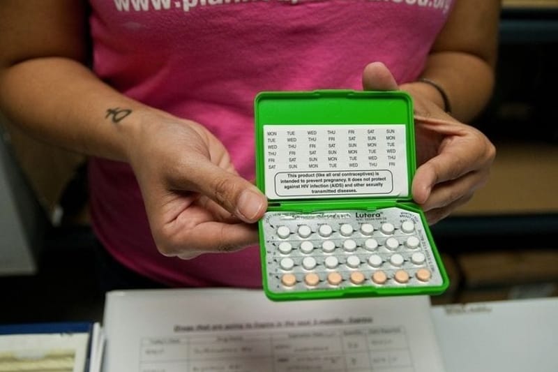 Various birth control pills available at a Planned Parenthood in Austin, Texas. Several states, including Republican-led ones, have protected or expanded access to contraception in recent months. (Photo by Todd Wiseman/The Texas Tribune)