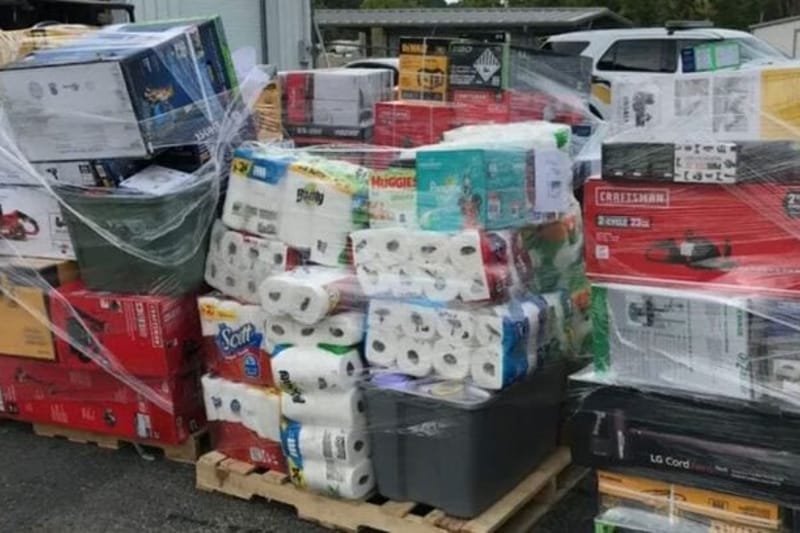 On rare occasions property is recovered following organized retail thefts, as was the case in this handout photo, from Lowe’s, shared with North Carolina lawmakers. States across the country are strengthening penalties and expanding law enforcement efforts to combat organized theft rings. (Photo courtesy of Lowe’s/Craig Dowdle)