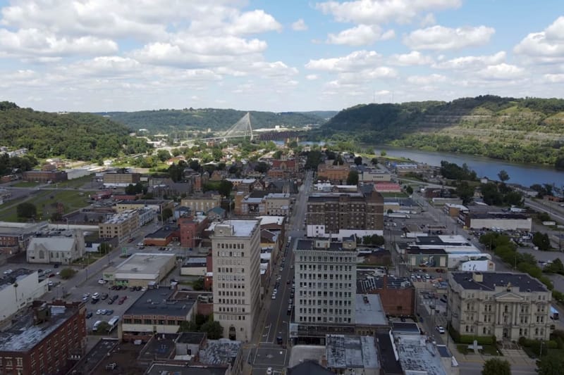 The town of Steubenville sits near the Ohio River. (Photo: PokeTube/Wikimedia Commons)