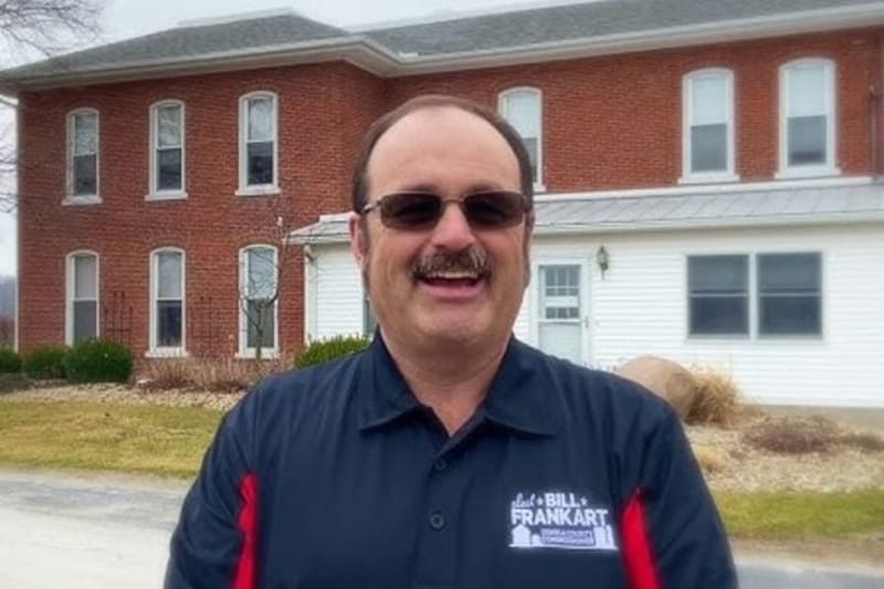 Seneca County Commissioner Bill Frankart (Photo via Facebook)