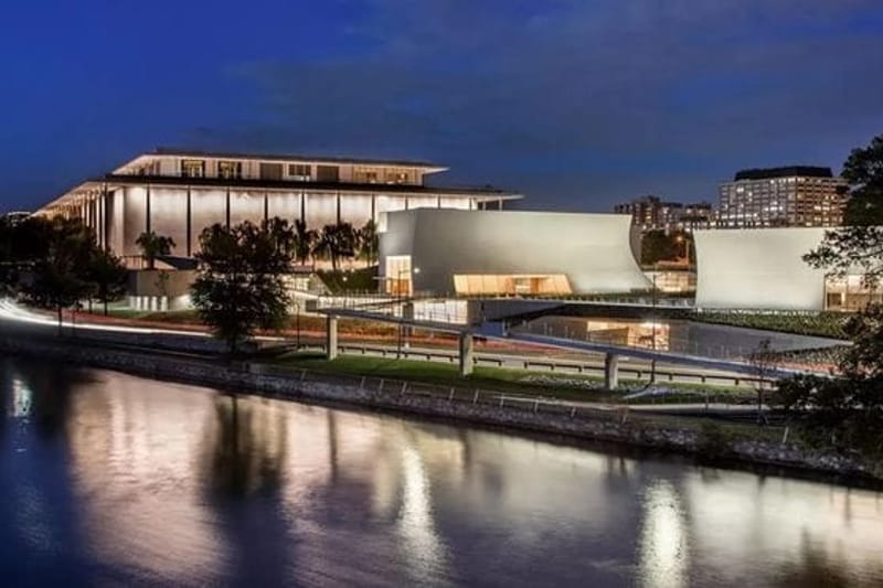 The Kennedy Center in Washington, D.C., which the center's board renamed the Trump-Kennedy Center, a move now blocked and ordered reversed by a federal judge. (Photo courtesy of the Kennedy Center)