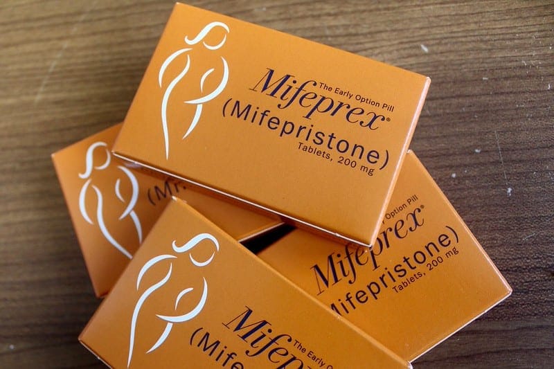 Mifepristone tablets. (Photo by Robin Marty / Flickr)