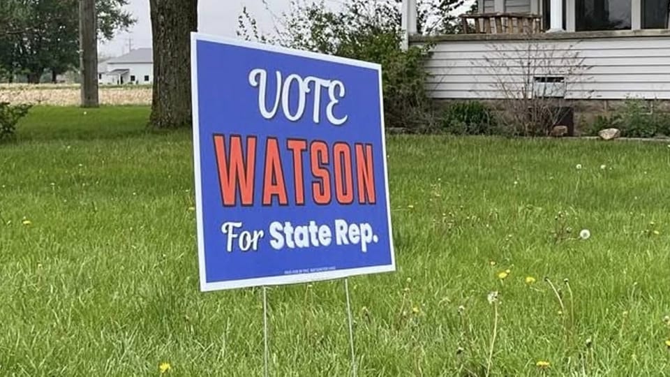 Click accuses Watson of illegally placing signs days before primary