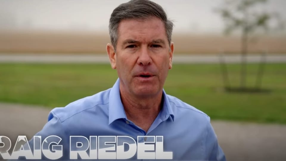 Craig Riedel runs as MAGA — after Trump called him a RINO