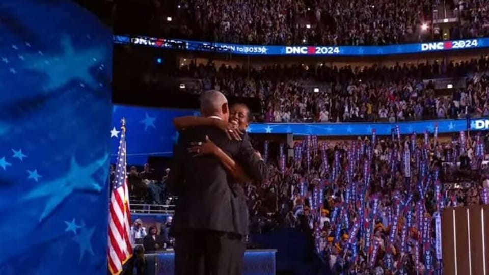 ‘Hope is making a comeback’: The Obamas make the case for Kamala Harris