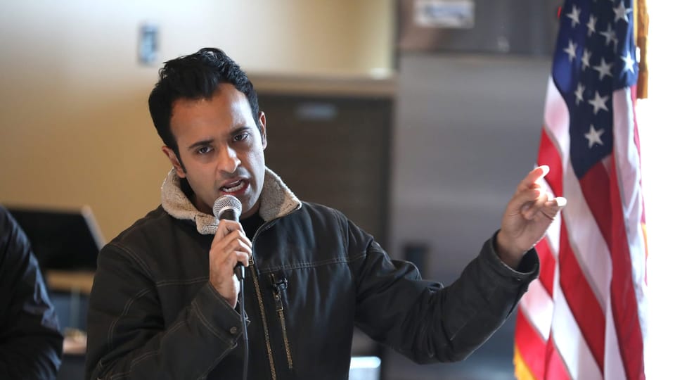Vivek Ramaswamy’s ‘meritocracy’ campaign takes $10K from dad jailed for rigging daughter’s ACT