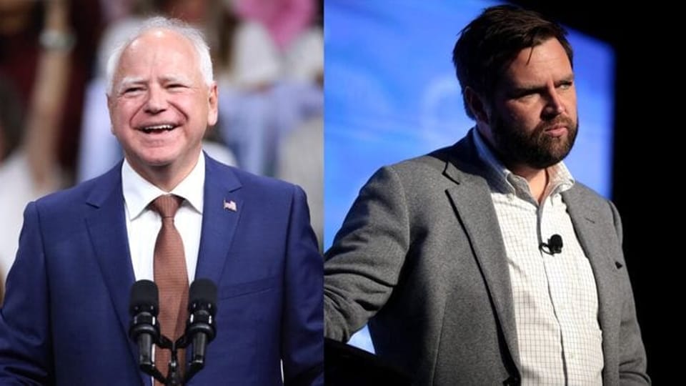 Walz, Vance prep for debate as hurricane politics swirl around presidential campaign