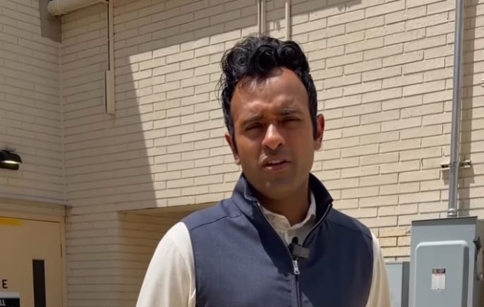 Vivek Ramaswamy Says a Candidate Who Won't Debate 'Can't Lead the State.' He Never Debated the Republican Who Took Nearly 18 Percent Off Him in the Primary.