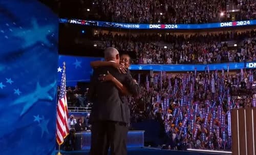 ‘Hope is making a comeback’: The Obamas make the case for Kamala Harris