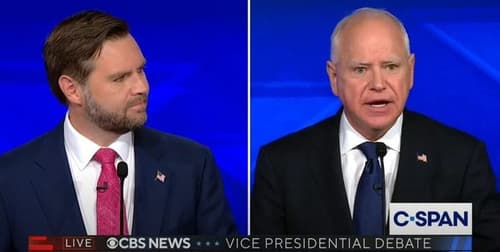 Tim Walz and J.D. Vance tangle in wonky, largely cordial vice presidential debate
