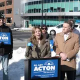 Ohio Democratic governor candidate Amy Acton makes pitch for addressing health care costs