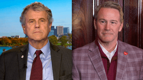 Democrat Sherrod Brown leads Ohio Republican U.S. Sen. Jon Husted in quarterly fundraising