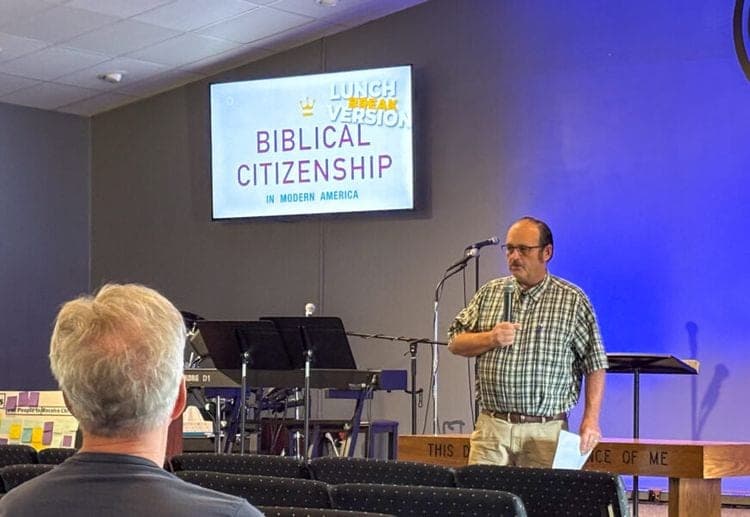 Seneca County Commissioner Bill Frankart aligns with controversial far-right Christian nationalist group