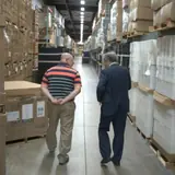 Sherrod Brown tours Crown Battery, meets with Fremont workers