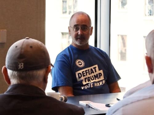 UAW’s Shawn Fain predicts working-class support for Harris-Walz ticket