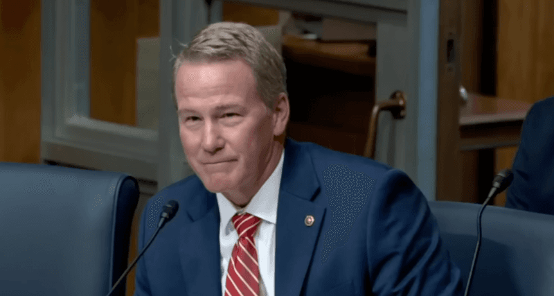 Ohio Republican U.S. Sen. Jon Husted speaks against abortion pill during Senate hearing