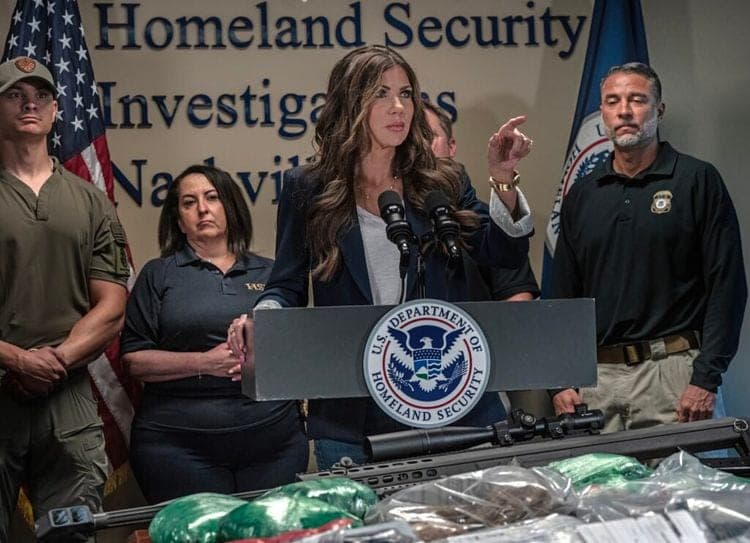 Kristi Noem out as DHS secretary; Trump to nominate Oklahoma Sen. Mullin