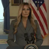 Melania Trump denounces ‘baseless lies’ connecting her to Epstein